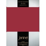 JANINE Jersey Elastic 5002«, für Matratzen bis 35 cm Höhe, 95% Baumwolle, hochwertig, langlebig, rot , , Maße B: 200 H: