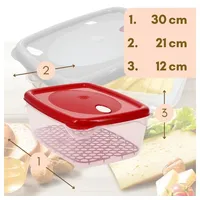 GarPet Frischhaltedose rechteckig transparent 5,0 l