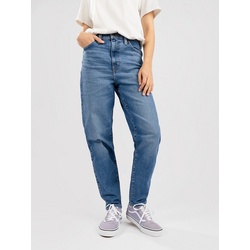 Levi's High Waisted Mom 29 Jeans medium indigo worn in Gr. 26