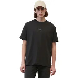 T-Shirt MARC O'POLO DENIM, Herren, Gr. XXL, schwarz, Jersey, Obermaterial: 100% Baumwolle, casual, Kurzarm, Shirts, mit Labeling vorne mittig