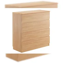 Erst-Holz Kommode 90,51 x 90 x 35 cm Beige