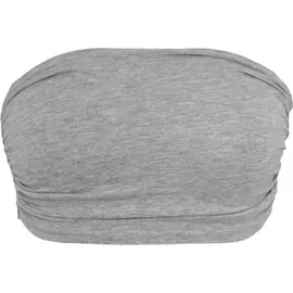 URBAN CLASSICS Bandeau Top Grau M