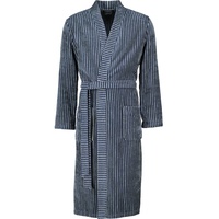 CAWÖ Bademäntel Herren Kimono Streifen 4854 blau-field - 14 L