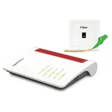 Fritz! Box 5530 Router Wi-Fi 6 Dual-Band 3000 Mbps Gigabit Ethernet Bianco - Weiß
