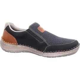 Rieker Schnürschuh Herren Blau 44