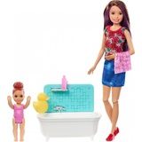 Barbie Skipper Babysitters Inc. Bad Spielset FXH05
