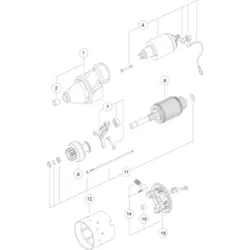 Starter MAHLE MS 159