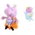 Simba Peppa Wutz Mama mit Evie 33 cm Rosa
