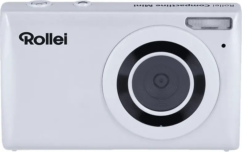 ROLLEI Compactline Mini Digitale Kompaktkamera Weiß, nicht vorhanden opt. Zoom