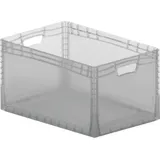 Surplus Systems Eurobox L 60 x 40 x 32 cm, 62 L, transparent