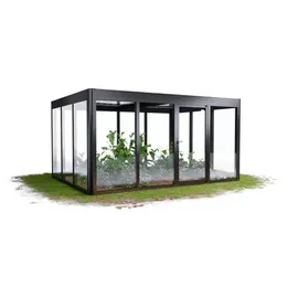 sunelements SunGarden Energy 4.3 Alu Anthrazit-Metallic SDP 6 mm 15 m2