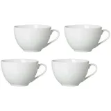 Ritzenhoff & Breker Cappuccinotasse 0,3 l Weiß 4 St.