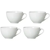 Ritzenhoff & Breker Cappuccinotasse 0,3 l Weiß 4 St.