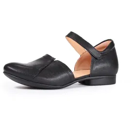 THINK! Damen Guad-2 chromfrei gegerbte nachhaltige Halbschuhe, schwarz 0000