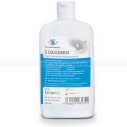 Dr. Schumacher Descoderm 150 ml alkoholisches Hände- und Hautdesinfektionsmittel RKI & VAH