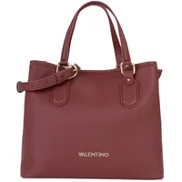 Valentino Brixton Shopping Schultertasche Synthetik Bordeaux