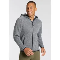 CMP Herren Unterjacke Kapuzen Fleecejacke, Ice-Titanio-Nero 31ZH, 60