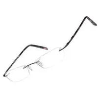 Fossil Brillengestell aus Metall in Rosa/Schwarz | Gr.: onesize