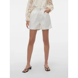 Vero Moda Vmlyra Hr Paperbag Shorts Weiß S