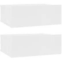 vidaXL Hängenschrank 2 Stk. 40 x 30 x 15 cm Weiß