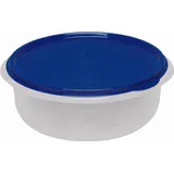 Wüllner+Kaiser 416-7 Hefeteigschüssel 6L mit Plopp-Effekt+Maßskala, blau/transparent