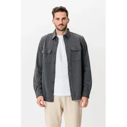 Performance Regular Overshirt - Holzkohle - Mann - TeeShoppen
