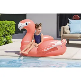 BESTWAY Schwimmtier Flamingo 128 x 110 x 87 cm