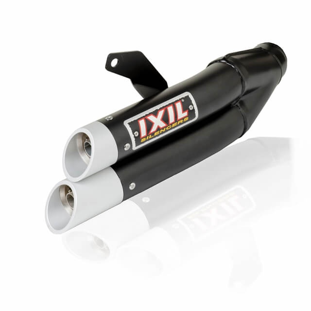 IXIL Hyperlow black XL Edelstahl-Endtopf für Honda CB 750 HORNET, 23- (RH 12), schwarz