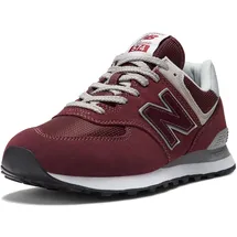 New Balance 574v3 Herren Burgundy / White 37