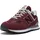 New Balance 574v3 Herren Burgundy / White 37