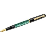 Pelikan M200 Feder EF, grün-marmoriert,