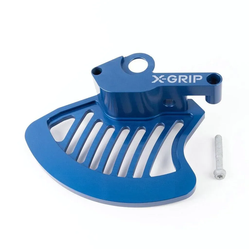 X-GRIP Bremsscheibenschutz, vorne - Blau