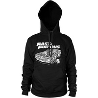 The Fast and the Furious Kapuzenpullover schwarz XL
