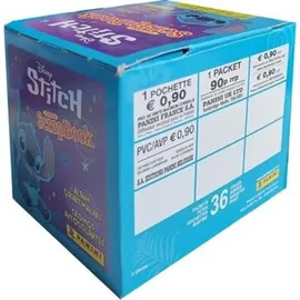 Panini Stitch 2 Mon Super Scrapbook Box mit 36 Hüllen, Blau