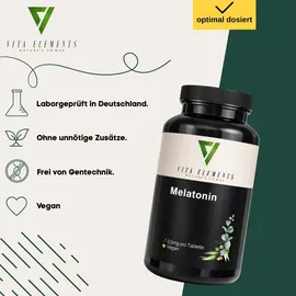 vita elements nature's power Melatonin Tabletten 365 St.