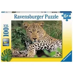 RAVENSBURGER 13345 Kinderpuzzle 100 XXL Teile Vio die Leopardin