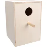 Flamingo Vertikales Wellensittichnest - Brown - 22x22x32 cm