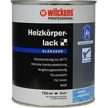 Wilckens Heizkörperlack weiß glänzend 0,75 l