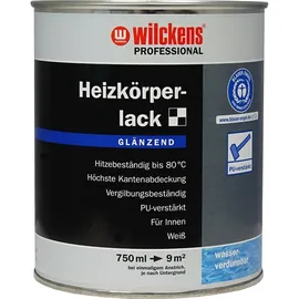 Wilckens Heizkörperlack weiß glänzend 0,75 l