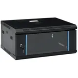 vidaXL 4U Netzwerkschrank Wandmontage 19" IP20 600x450x285 Mm