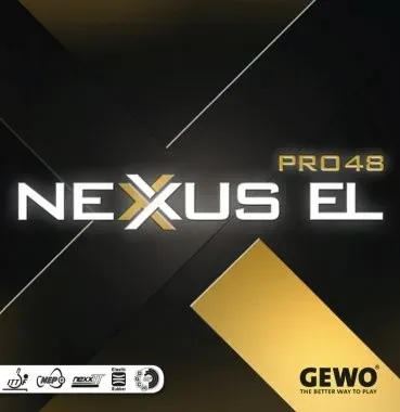 Gewo Belag Nexxus EL-Pro48 schwarz MAX - schwarz MAX