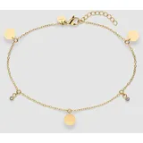 Fußkettchen mit Charms - gold - 27