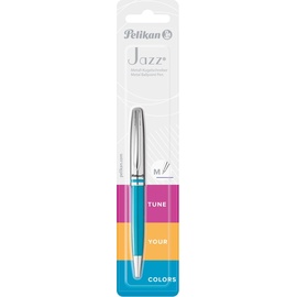 Pelikan Jazz Classic K35 Kugelschreiber petrol/silber, Blister (815031)