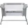 Chicco Beistellbett NEXT2ME Magic EVO Grey Mist, Grau