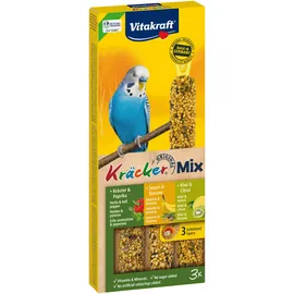 Vitakraft Kräcker Trio-Mix Banane, Kräuter & Kiwi 3 St.