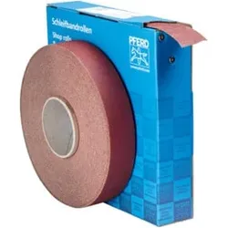PFERD Korund Schleifbandrolle Gewebe SBR Breite 40mmxLänge 50m A80 für universelle Anwendung