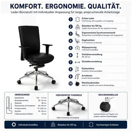 Versee Terox Leder Schwarz
