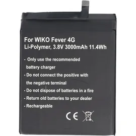 AccuCell Akku passend für den Wiko Fever, FEVER 4G Akku TLP15J15