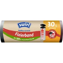 Swirl Fixierband-Müllbeutel Xl 30 L Reißfest & Dicht Mülltüte Müllsack