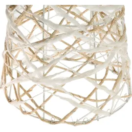 Beliani LED Deko TUELSO in Weiß/Beige | Gr.: onesize